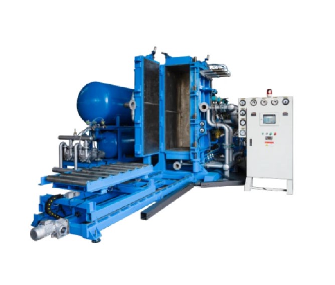 What is EPS adjustable vertical vacuum block molding machine?