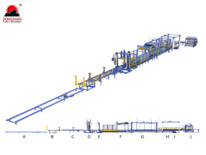 Introduction to the process of using EPS automatic block cutting line