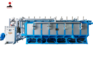 EPS Horizontal Block Molding Machine with Air Cooling & Vacuum System