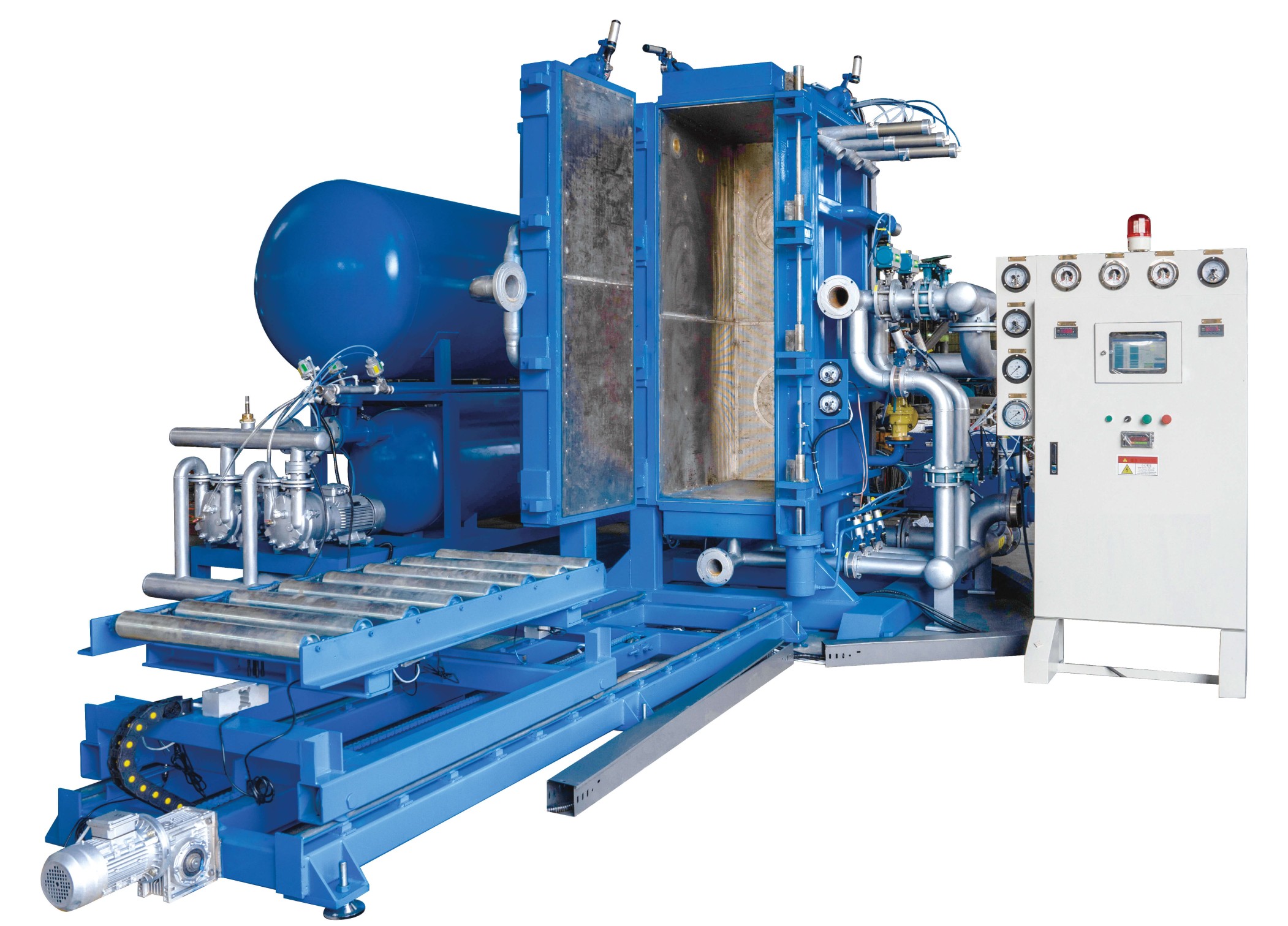 4M Vertical Fully Automatic EPS Vacuum Block Molding Machine