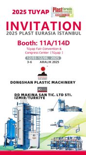 Dongshan Plastic Machinery to Exhibit at Plast Eurasia Istanbul 2025